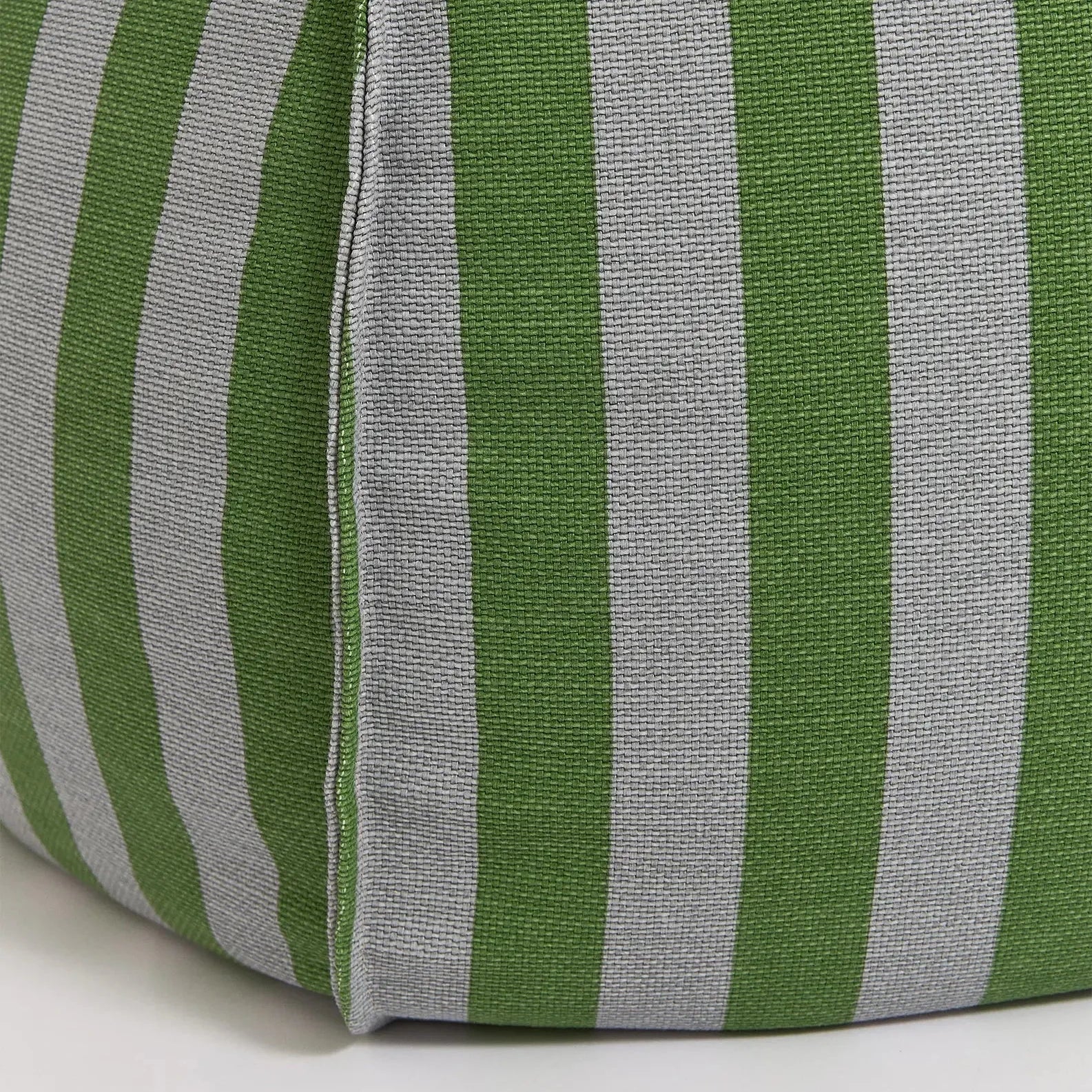 Round Beanbag - Kid Size - Vibes - Green Blue Stripes - Image 3