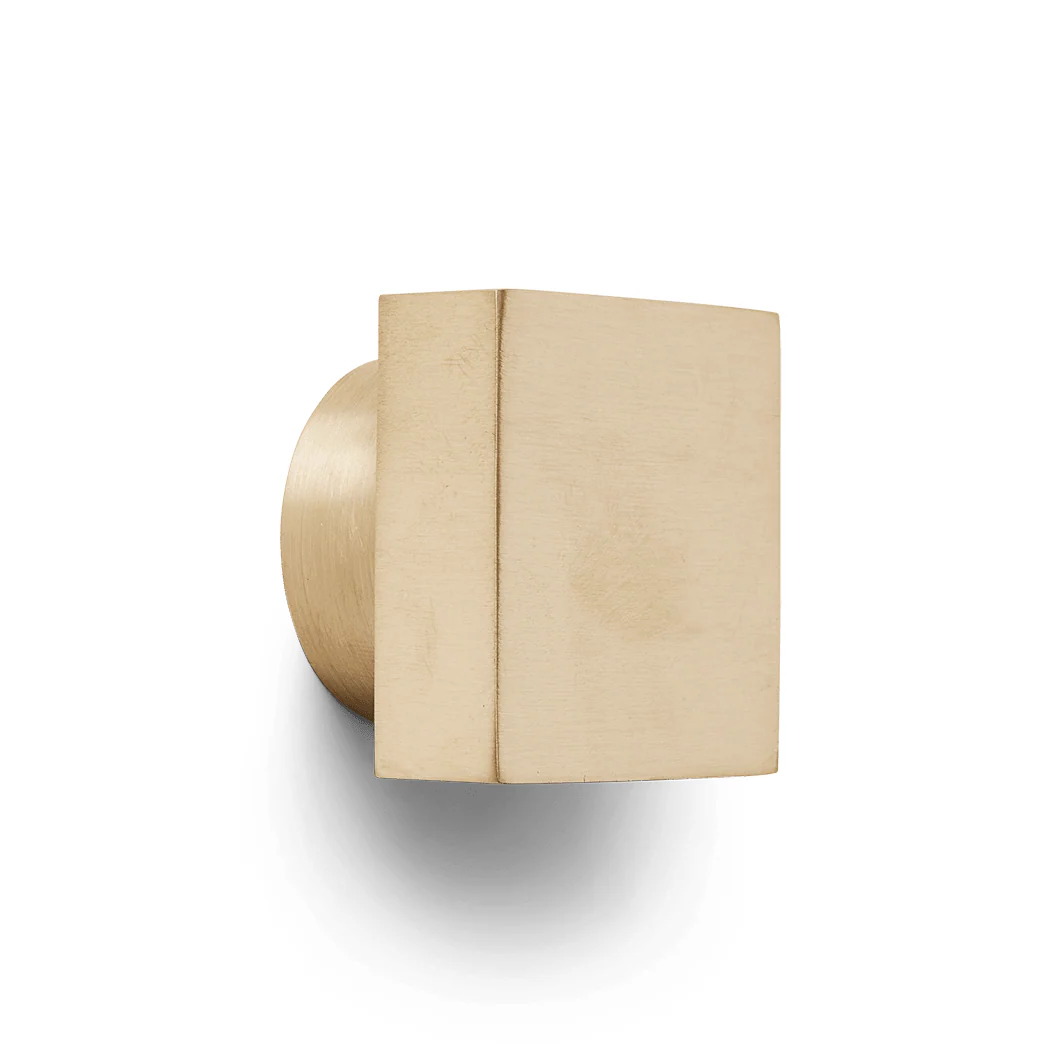Square Hook - Large - Brass - Image 3