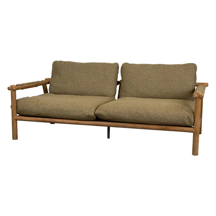 Sticks 2 Seater Sofa Teak 5 Colour Ways - Image 10
