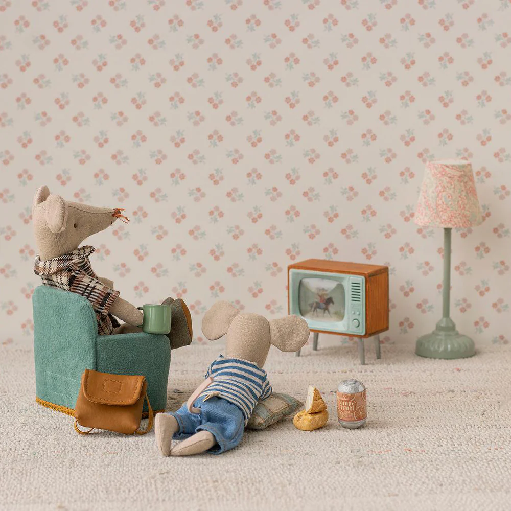Vintage Floor Lamp, Mouse - Sand - Image 2