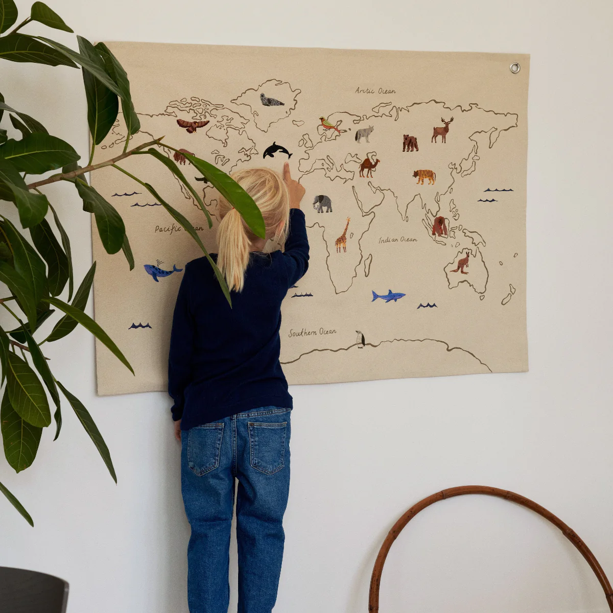 The World Textile Map - Off-White - Image 2