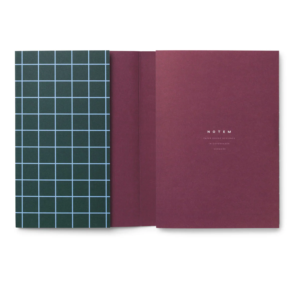 UMA Flat-Lay Notebook, Small - Dark Green - Image 2
