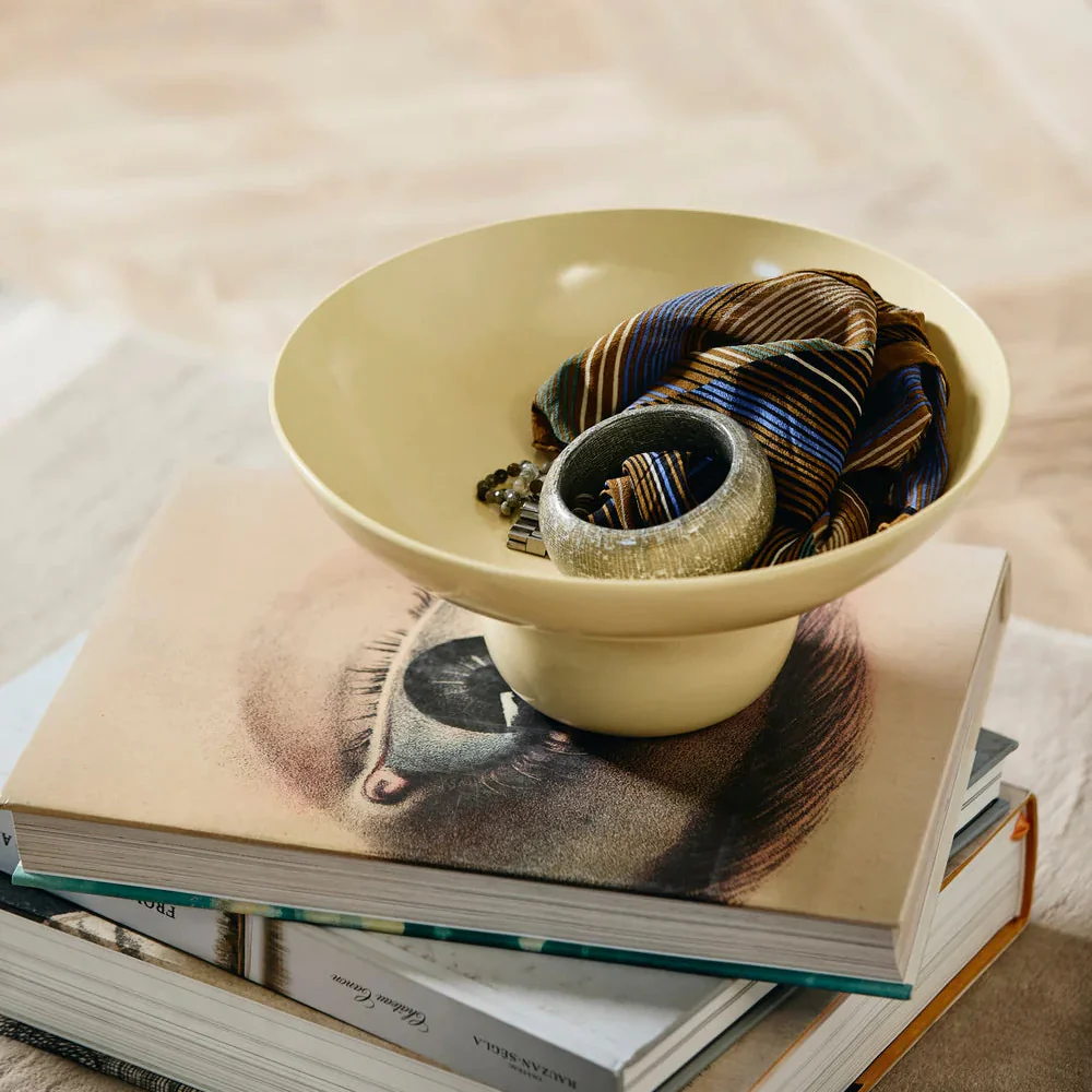 VITELLO Deco Bowl Yellow - Image 3