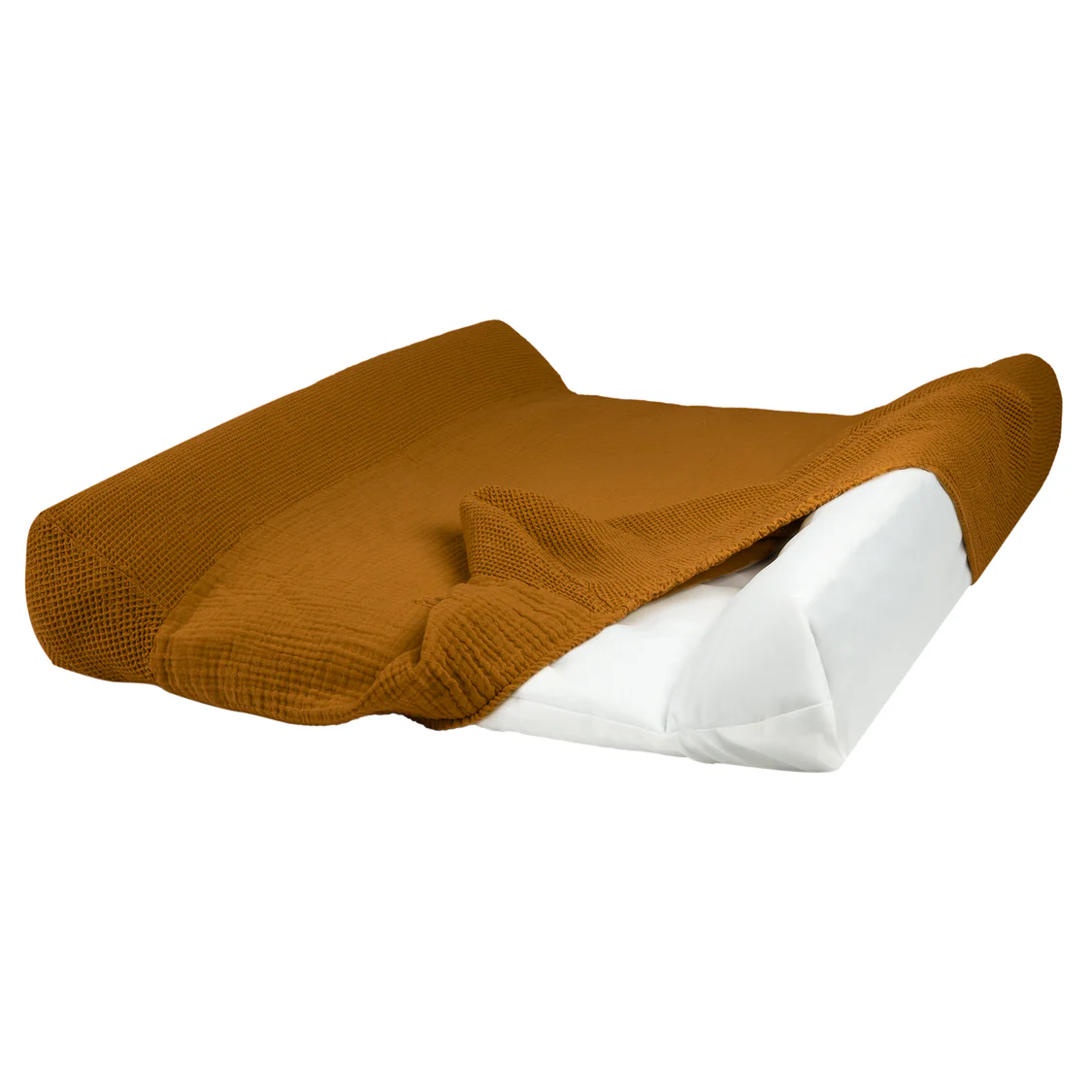 Wabi Sabi Changing Mat Cover Golden Brown